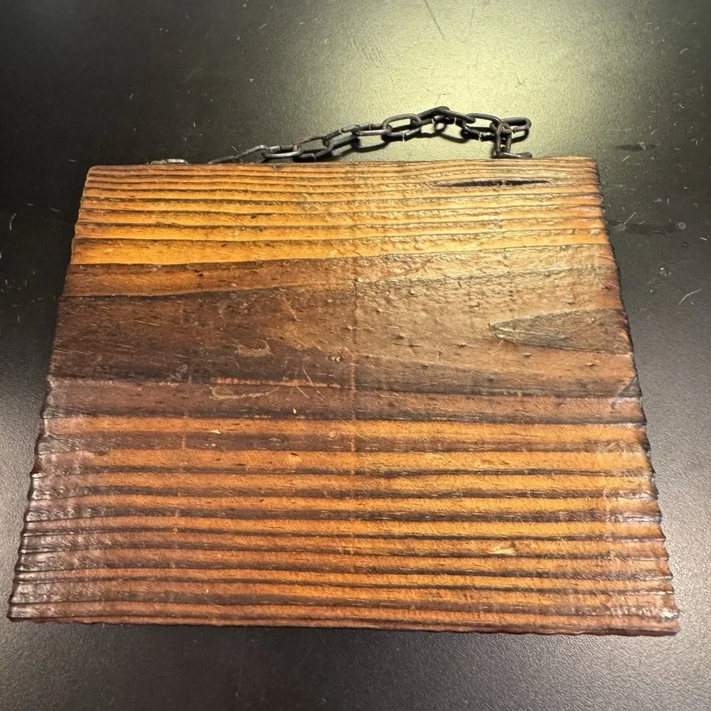Wooden  Plaque Castle Core German 